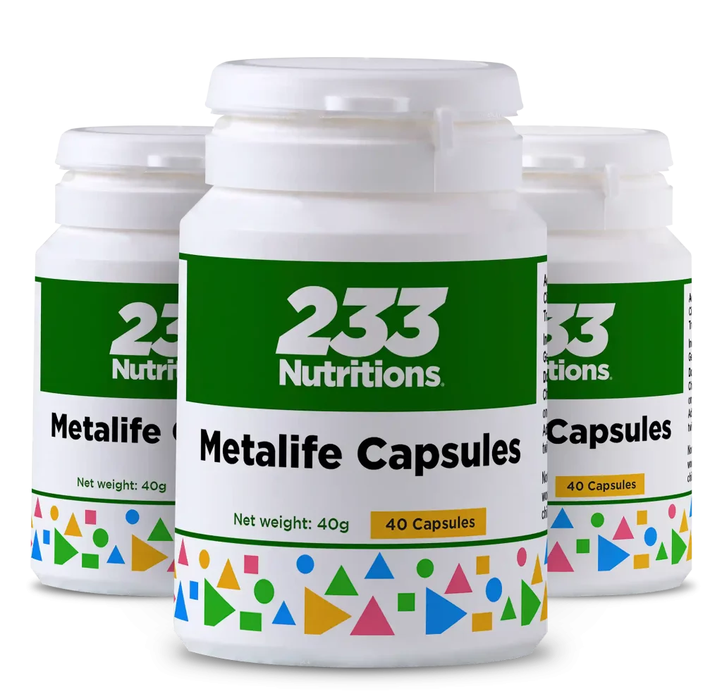 FAQs Metalife Capsules - 233 Nutritions